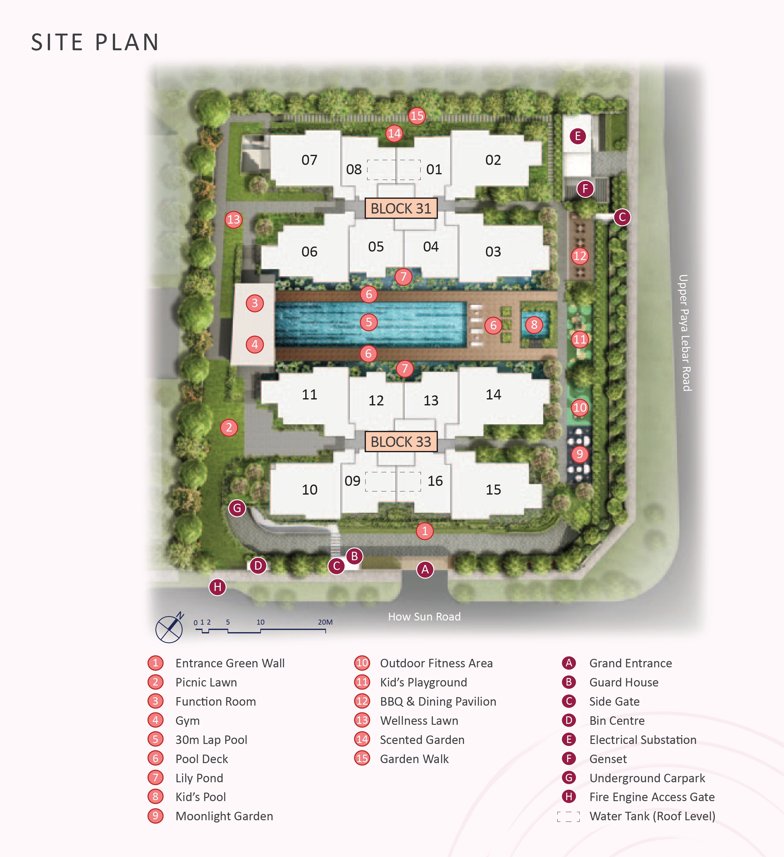 The Lilium Site Plan